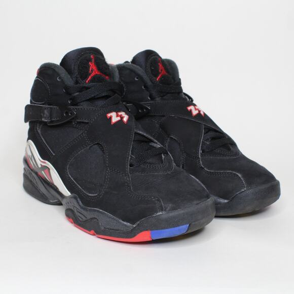 Jordan Other - Nike Air Jordan 8 Retro Playoff Black Blue Red 305368-062 Youth Size 5Y